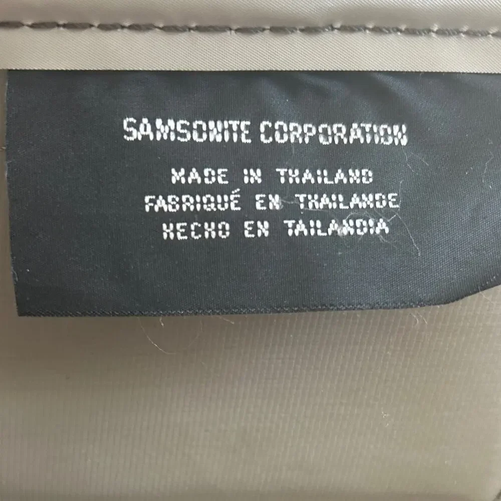 Samsonite Vintage Duffle Weekender Bag